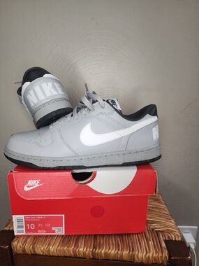 Nike Full Force Lo Light Smoke Grey Summit White 355152-017 Men's Size 10 OG BOX
